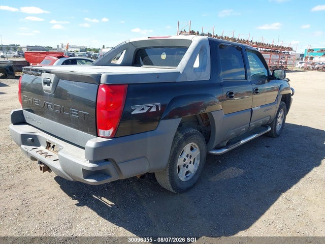 Продажа на аукционе авто 2002 Chevrolet Avalanche K1500, vin: 3GNEK13T32G161475, номер лота: 30096355