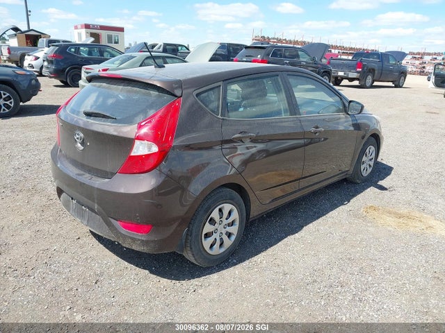 2015 Hyundai Accent Gs მანქანა იყიდება აუქციონზე, vin: KMHCT5AEXFU215135, აუქციონის ნომერი: 30096362