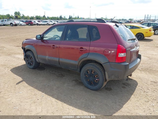 2007 Hyundai Tucson მანქანა იყიდება აუქციონზე, vin: KM8JM12D17U550014, აუქციონის ნომერი: 30094993