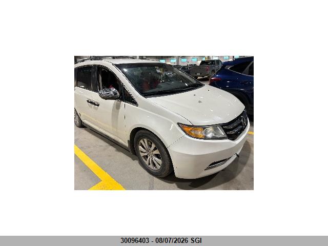 Продажа на аукционе авто 2014 Honda Odyssey Se, vin: 5FNRL5H37EB503480, номер лота: 30096403
