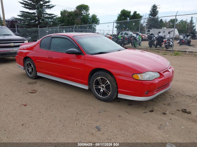 Продаж на аукціоні авто 2003 Chevrolet Monte Carlo Ss, vin: 2G1WX12K739256777, номер лоту: 30096429
