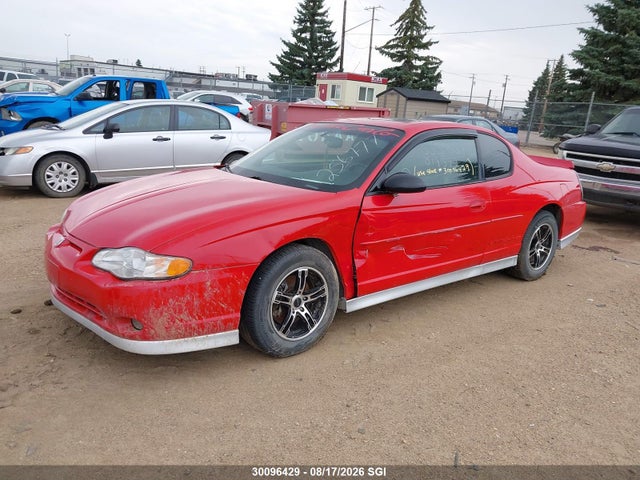 Продаж на аукціоні авто 2003 Chevrolet Monte Carlo Ss, vin: 2G1WX12K739256777, номер лоту: 30096429