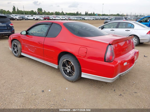 Продаж на аукціоні авто 2003 Chevrolet Monte Carlo Ss, vin: 2G1WX12K739256777, номер лоту: 30096429