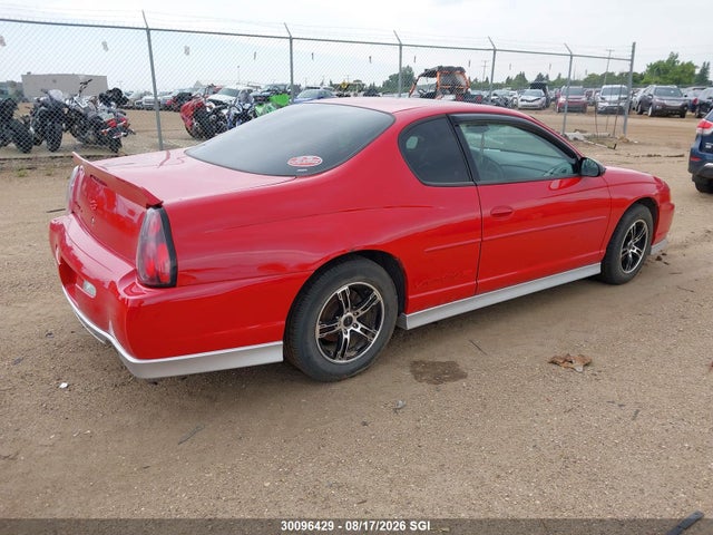 Продаж на аукціоні авто 2003 Chevrolet Monte Carlo Ss, vin: 2G1WX12K739256777, номер лоту: 30096429