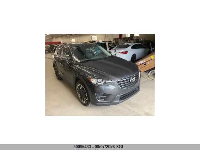 Продажа на аукционе авто 2016 Mazda Cx-5 Gt, vin: JM3KE4DYXG0612581, номер лота: 30096433