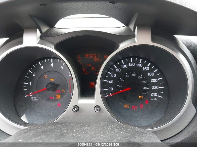 Aukcja sprzedaży 2012 Nissan Juke S/sv/sl, vin: JN8AF5MV7CT119211, numer aukcji: 30094824