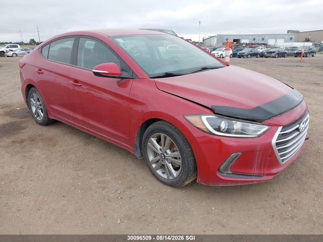 Auction sale of the 2018 Hyundai Elantra Sel/value/limited, vin: KMHD84LF6JU494209, lot number: 30096509