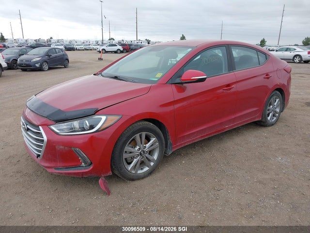 Продажа на аукционе авто 2018 Hyundai Elantra Sel/value/limited, vin: KMHD84LF6JU494209, номер лота: 30096509
