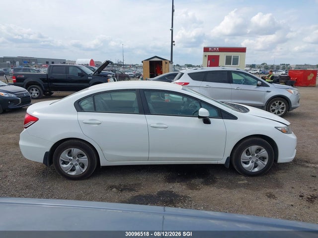 30096518 :رقم المزاد ، 2HGFB2E48DH011665 vin ، 2013 Honda Civic Lx مزاد بيع