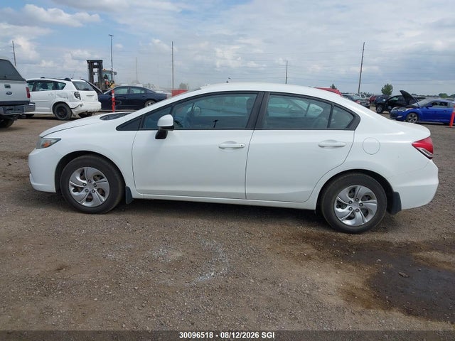 30096518 :رقم المزاد ، 2HGFB2E48DH011665 vin ، 2013 Honda Civic Lx مزاد بيع