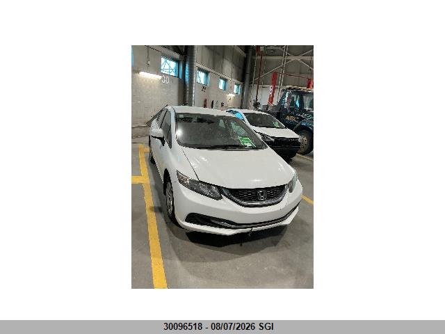 30096518 :رقم المزاد ، 2HGFB2E48DH011665 vin ، 2013 Honda Civic Lx مزاد بيع