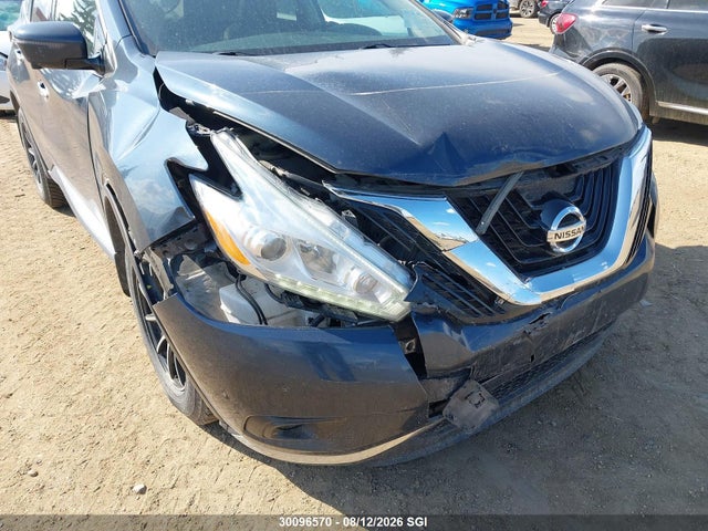 30096570 :رقم المزاد ، 5N1AZ2MH2HN118860 vin ، 2017 Nissan Murano S/sl/sv/platinum مزاد بيع