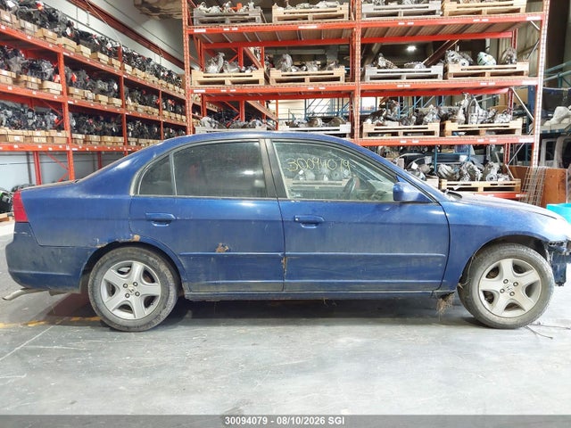 30094079 :رقم المزاد ، 2HGES15845H000415 vin ، 2005 Honda Civic Lx مزاد بيع