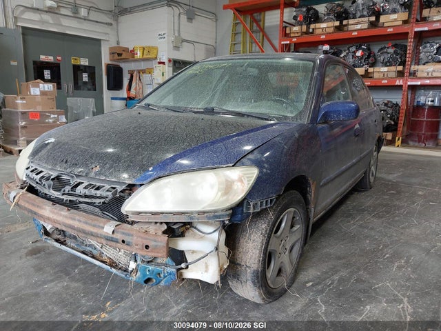30094079 :رقم المزاد ، 2HGES15845H000415 vin ، 2005 Honda Civic Lx مزاد بيع
