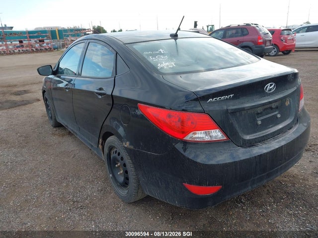 30096594 :رقم المزاد ، KMHCU4AE3CU054078 vin ، 2012 Hyundai Accent Gls/gs/se مزاد بيع