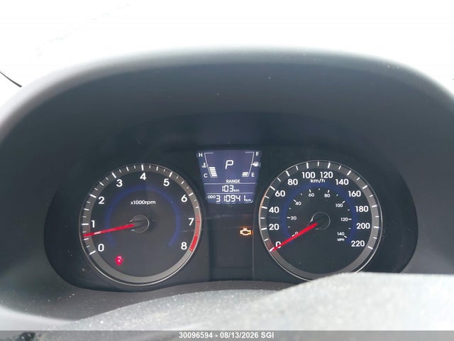 30096594 :رقم المزاد ، KMHCU4AE3CU054078 vin ، 2012 Hyundai Accent Gls/gs/se مزاد بيع