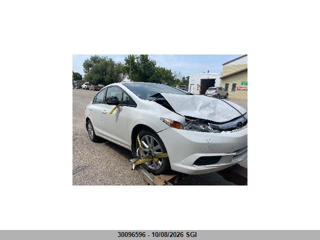 2012 Honda Civic Lx მანქანა იყიდება აუქციონზე, vin: 2HGFB2F51CH045324, აუქციონის ნომერი: 30096596