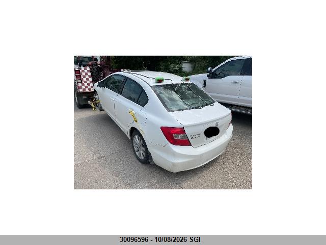 2012 Honda Civic Lx მანქანა იყიდება აუქციონზე, vin: 2HGFB2F51CH045324, აუქციონის ნომერი: 30096596
