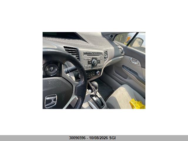 2012 Honda Civic Lx მანქანა იყიდება აუქციონზე, vin: 2HGFB2F51CH045324, აუქციონის ნომერი: 30096596