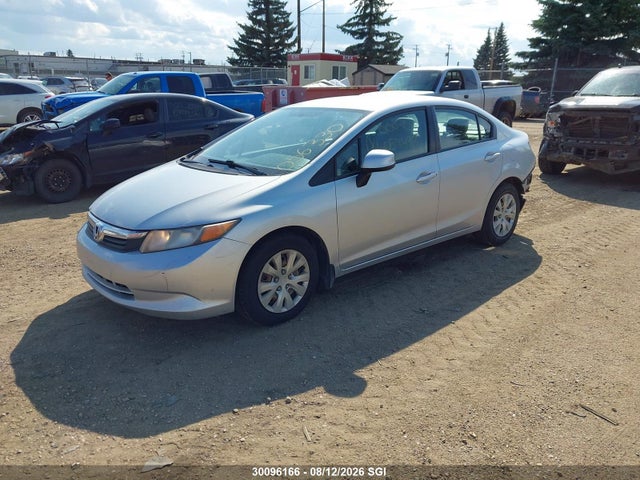 30096166 :رقم المزاد ، 2HGFB2F48CH056330 vin ، 2012 Honda Civic Lx مزاد بيع
