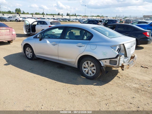 30096166 :رقم المزاد ، 2HGFB2F48CH056330 vin ، 2012 Honda Civic Lx مزاد بيع