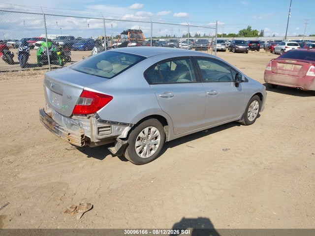 30096166 :رقم المزاد ، 2HGFB2F48CH056330 vin ، 2012 Honda Civic Lx مزاد بيع