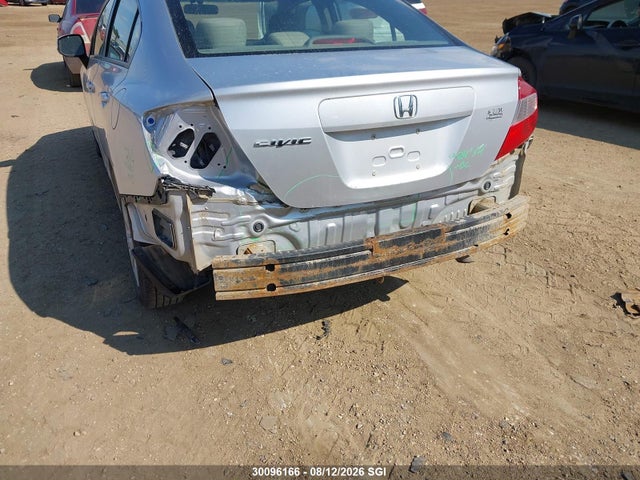 30096166 :رقم المزاد ، 2HGFB2F48CH056330 vin ، 2012 Honda Civic Lx مزاد بيع