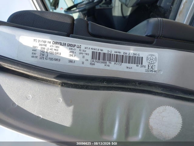 Продаж на аукціоні авто 2013 Jeep Grand Cherokee Laredo, vin: 1C4RJFAG5DC608989, номер лоту: 30096625