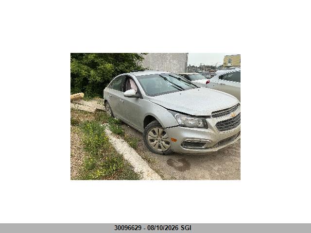 2015 Chevrolet Cruze Lt მანქანა იყიდება აუქციონზე, vin: 1G1PC5SB2F7156809, აუქციონის ნომერი: 30096629