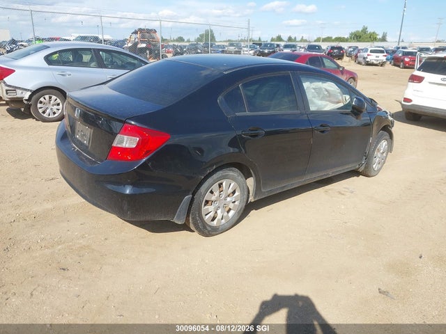 Продажа на аукционе авто 2012 Honda Civic Lx, vin: 2HGFB2F42CH100368, номер лота: 30096054
