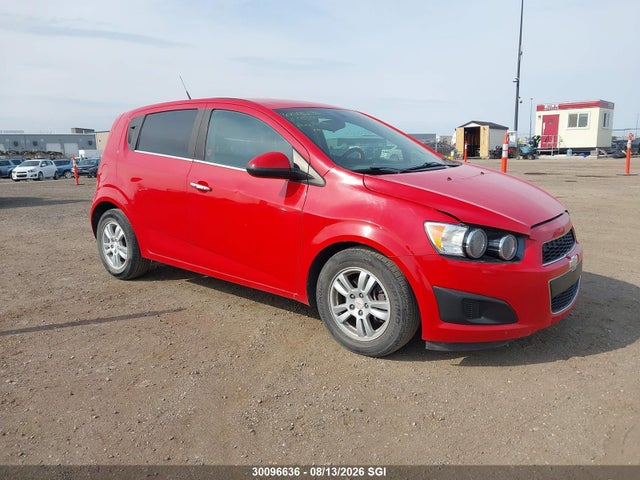Продажа на аукционе авто 2012 Chevrolet Sonic Lt, vin: 1G1JC6EH8C4185353, номер лота: 30096636