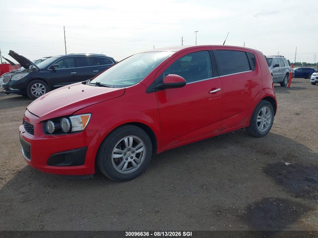 Aukcja sprzedaży 2012 Chevrolet Sonic Lt, vin: 1G1JC6EH8C4185353, numer aukcji: 30096636