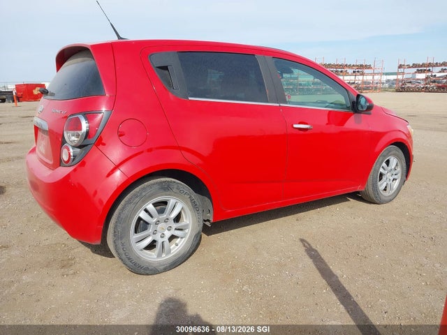 Aukcja sprzedaży 2012 Chevrolet Sonic Lt, vin: 1G1JC6EH8C4185353, numer aukcji: 30096636