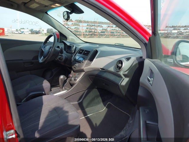 Aukcja sprzedaży 2012 Chevrolet Sonic Lt, vin: 1G1JC6EH8C4185353, numer aukcji: 30096636