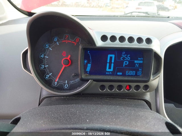 Aukcja sprzedaży 2012 Chevrolet Sonic Lt, vin: 1G1JC6EH8C4185353, numer aukcji: 30096636