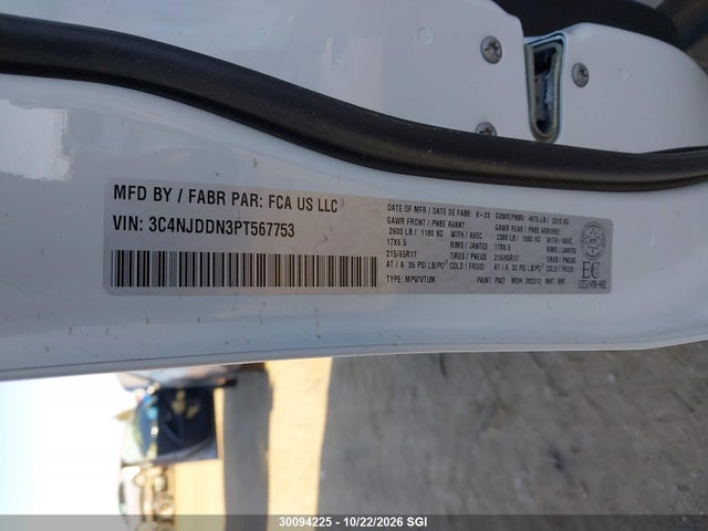 Jeep Compass Trailhawk 2023 3C4NJDDN3PT567753 Image 9