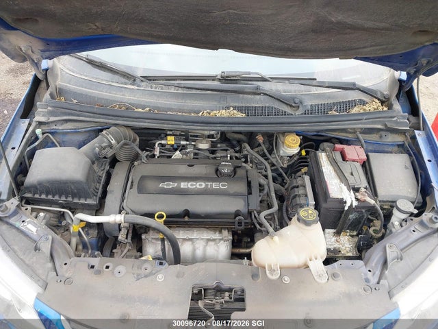 30096720 :رقم المزاد ، 1G1JD5SHXJ4124336 vin ، 2018 Chevrolet Sonic Lt مزاد بيع
