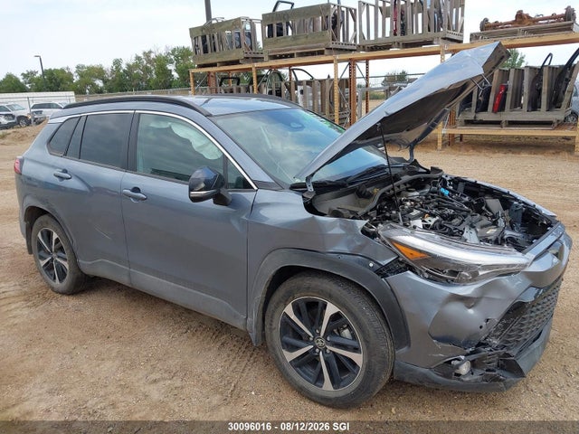 30096016 :رقم المزاد ، 7MUFBABG0SV063383 vin ، 2025 Toyota Corolla Cross Se/xse/night Shade/s مزاد بيع