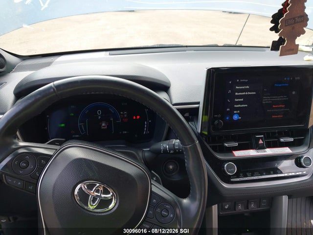 30096016 :رقم المزاد ، 7MUFBABG0SV063383 vin ، 2025 Toyota Corolla Cross Se/xse/night Shade/s مزاد بيع
