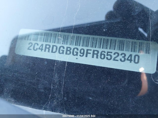 Продажа на аукционе авто 2015 Dodge Grand Caravan Se/sxt, vin: 2C4RDGBG9FR652340, номер лота: 30075040