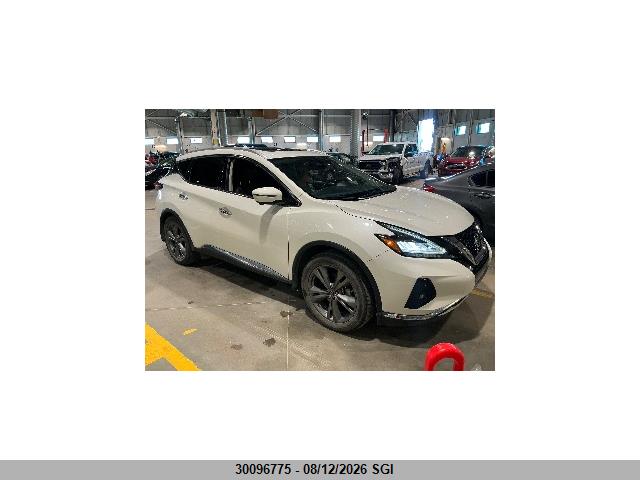 5N1AZ2MS9KN113884 Nissan Murano S/sl/sv/platinum