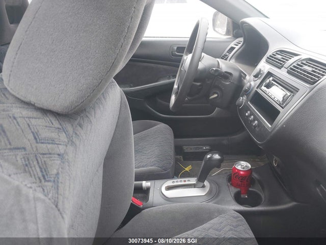 2001 Honda Civic Lx მანქანა იყიდება აუქციონზე, vin: 1HGEM22571L812038, აუქციონის ნომერი: 30073945