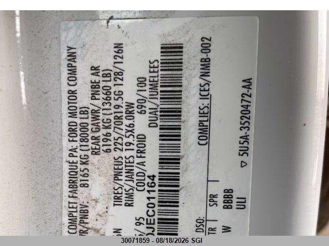 2018 Ford F550 Super Duty მანქანა იყიდება აუქციონზე, vin: 1FD0W5HT0JEC01164, აუქციონის ნომერი: 30071859