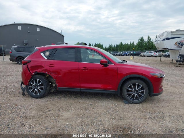 2018 Mazda Cx-5 Grand Touring მანქანა იყიდება აუქციონზე, vin: JM3KFBDM2J0472936, აუქციონის ნომერი: 30094559
