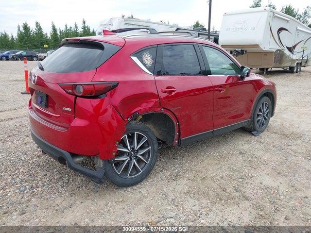 2018 Mazda Cx-5 Grand Touring მანქანა იყიდება აუქციონზე, vin: JM3KFBDM2J0472936, აუქციონის ნომერი: 30094559