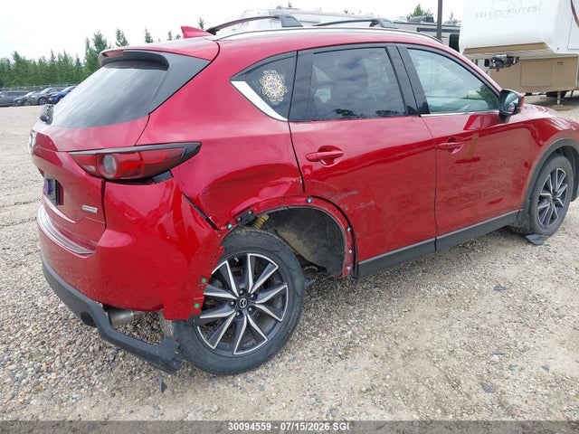 2018 Mazda Cx-5 Grand Touring მანქანა იყიდება აუქციონზე, vin: JM3KFBDM2J0472936, აუქციონის ნომერი: 30094559
