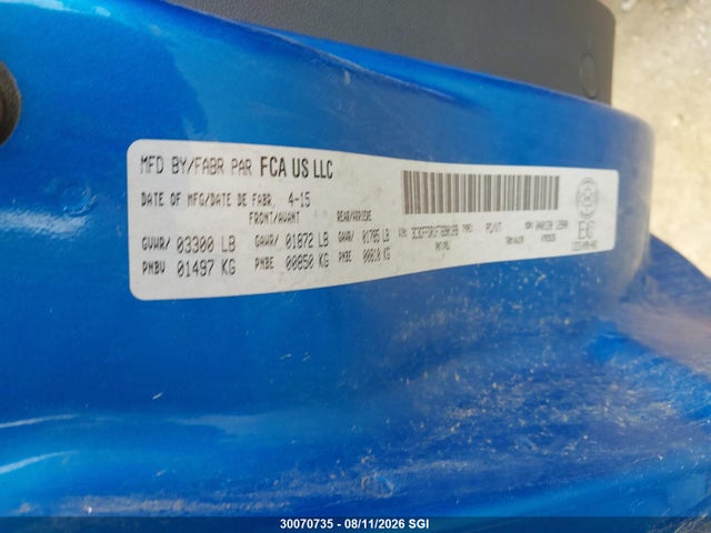 Fiat 500 POP 2015 3C3CFFDR1FT690168 Image 9