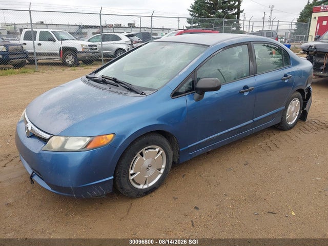 30096800 :رقم المزاد ، 2HGFA16408H021625 vin ، 2008 Honda Civic Dx-g مزاد بيع