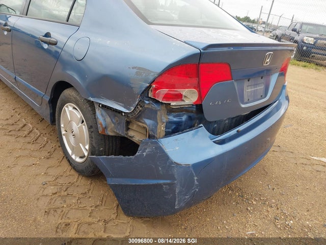 30096800 :رقم المزاد ، 2HGFA16408H021625 vin ، 2008 Honda Civic Dx-g مزاد بيع