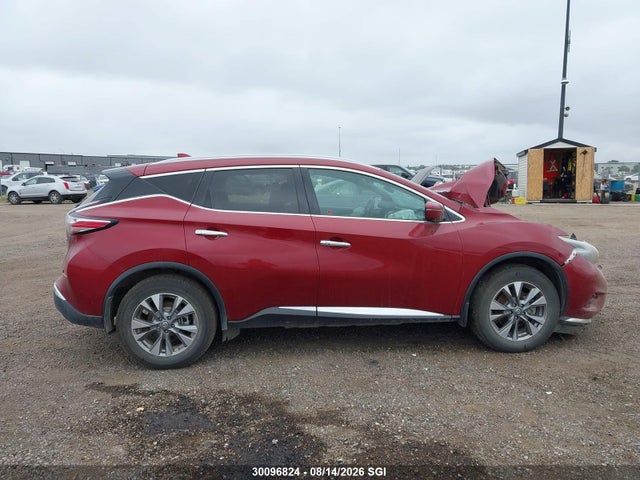 30096824 :رقم المزاد ، 5N1AZ2MH0JN167111 vin ، 2018 Nissan Murano S/sl/sv/platinum مزاد بيع